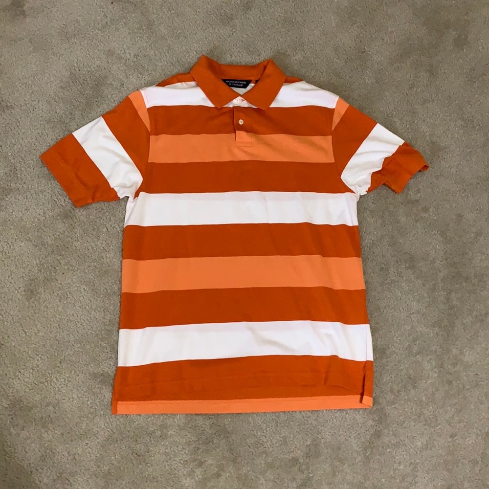 Roundtree & Yorke Striped Polo